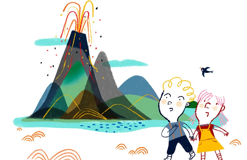 Ir a la página 'Érase una vez… un volcán'
