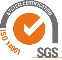 Logotipo 'Certificación ISO 14001 - SGS'